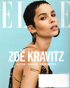 ELLE January 2018 Zoë Kravitz Georgia Fowler Zuzu Tadeushuk Trumps Women Voters - Picture 1 of 3
