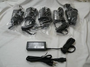 6 Genuine Dell LA65NS2-01, PA-12, 65W, 19.5V, 3.34A  AC Adapter Power Supply  - Picture 1 of 3