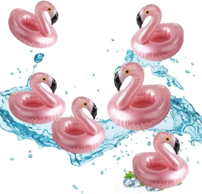 Pool Party Aufblasbarer Schwimmbecher 5 Flamingo Pool Getränkehalter Schwimmbecher - Bild 1 von 4
