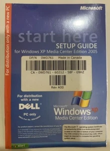 GENUINE Dell Microsoft Windows XP Media Center Edition CD-ROM - Picture 1 of 2
