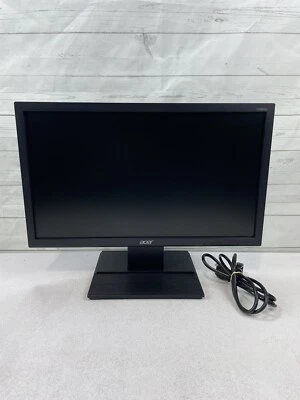 Acer V206HQL 19.5" LED Monitor With Stand And Cables - Image 1 of 4