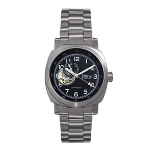 Reign Impaler Semi-Skeleton Bracelet Watch - Black/Silver - Picture 1 of 3