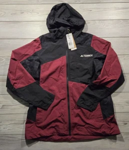 280 $ Adidas Terrex Damen-Wanderjacke schmale Passform RAIN.RDY Größe XL IB4256 - Bild 1 von 6