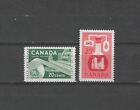 CANADA , 1956 , INDUSTRIES , SET OF  2 STAMPS , PERF , MNH, , CV$3.10