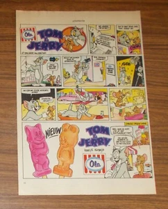 Seltene Werbung Langnese Ola TOM & JERRY Eis Comic #3 1984 - Bild 1 von 1