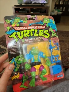 1989 TMNT Genghis Frog - Sealed!Teenage Mutant Ninja Turtles UNOPENED. Read! - Picture 1 of 12