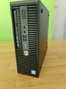 HP ProDesk 400 G3 SFF Core i5-6500 3.2GHz 8GB DDR4 256GB SSD Win 10 Pro DP - Afbeelding 1 van 7