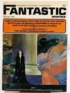 Fantastic Science Fiction and Fantasy Pulp Magazine February 1971 - Imagen 1 de 2