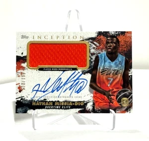 RPA /199! Nathan Missia-Dio 2021 Topps Inception OTE Relic ON-CARD Auto 102/199 - Picture 1 of 2