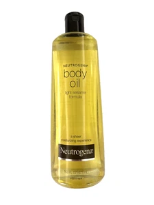 Neutrogena Body Oil Light Sesame Formula Sensual Moisturizer For Dry Skin 16 Oz - Picture 1 of 6