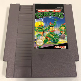 Teenage Mutant Hero Turtles - Nintendo NES Classic Action Video Game Cartridge