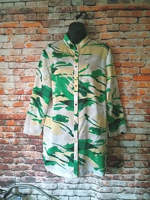 Camisa Misook S 100 % poliéster con botones para mujer manga media camisas multicolores Foto 1 de 4