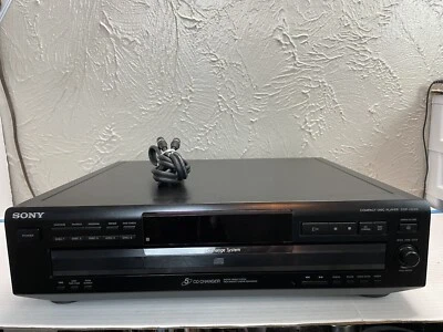 SONY 5-Disc CD Player Changer Carousel CDP-CE315 ~ No Remote - Image 1 of 4