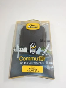 OtterBox Commuter Series Black Case for Samsung Galaxy S4 NEW - Picture 1 of 5