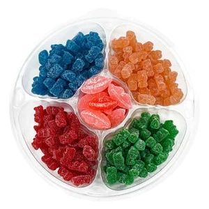 Sour Gummy Bears Assortment Tray Soft & Sour Gummies Premium FREE SHIP - Picture 1 of 3