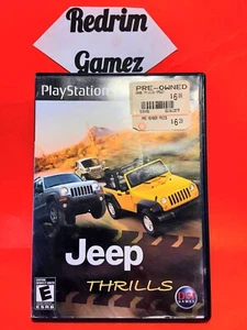 Jeep Thrills COMPLETE Black Label Sony PS2 Video Games Arcade Racing - Picture 1 of 3