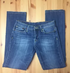 Lucky Brand Women’s Dark Wash Easy Rider Straight Denim Jeans Size 4/27 - Picture 1 of 5