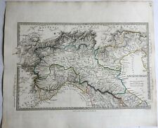 Northern Italy Ancient World Liguria Venetia 1832 SDUK detailed antique map