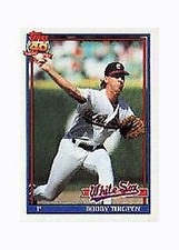 1991 Topps Micro Baseball #420 Bobby Thigpen 