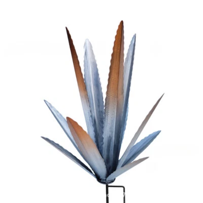 1x Simulación Exterior Plantas de Hierro Adorno Patio Creativo Paisajismo Decoración Elegante Foto 1 de 4