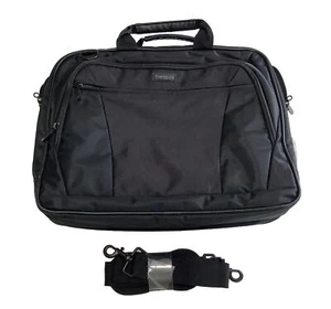 Targus Black Laptop Briefcase Protecting Carry Case - For Laptops Up To 15.6 in - Picture 1 of 5