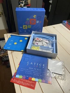 Latice Tile Laying Board Game Adacio 2015 100% Complete 6 Years + - Picture 1 of 6