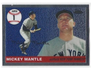 Tarjeta de historia de jonrones Mickey Mantle 2006 Topps Chrome Mantle # MHRC-1 - Imagen 1 de 4