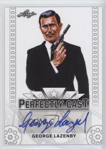 2016 Leaf Pop Century Perfectly Cast George Lazenby #PC-GL1 Auto d5k