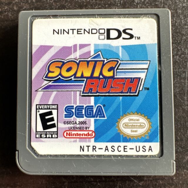 Sonic Rush Adventure (Nintendo DS) NEW SEALED Y-FOLD NEAR-MINT, RARE!  5060138431980