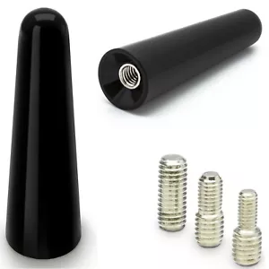 Kurz Stab antenne 5cm Dach KFZ Auto Radio 16V universal Gewinde Adapter M4 M5 M6 - Picture 1 of 2