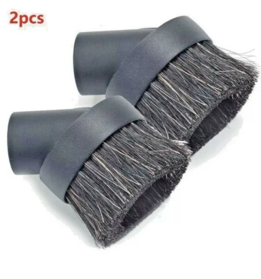 Cepillo para polvo aspiradora de crin de caballo suave sin arañazos ajuste universal de 32 mm  Foto 1 de 4