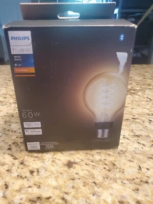 Philips Hue White Filament G25 Smart LED Bulb Amber - Image 1 of 4