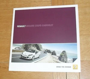 Renault Megane Coupe Cabriolet Brochure 2010 Dynamique GT - TCE 1.5 1.9 2.0 DCI - Picture 1 of 1