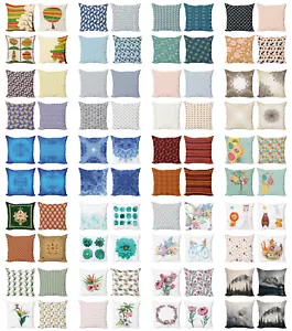 Ambesonne Colorful Throw Pillow Cushion Case Pack of 4 in 4 Sizes - Picture 1 of 58