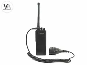 Motorola Radius GP 300 Handfunkgerät PMR HFG + Lautsprechermikrofon PMMN4013A - Bild 1 von 3