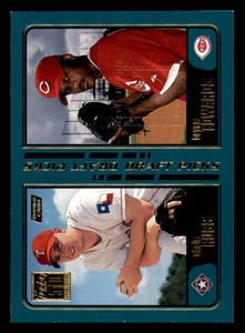 2001 Topps Employee #744 Chris Russ/Bryan Edwards Rangers