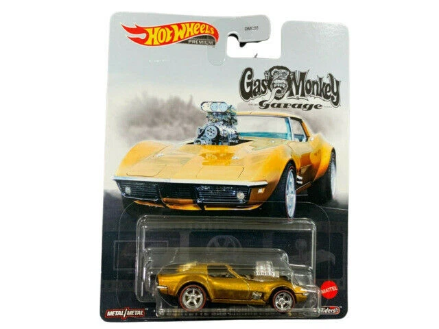 Hot Wheels 1:64 Gas Monkey 68 Corvette Die Cast Vehicle - DMC55957F