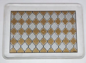 Mid Century Vintage STOTTER Serving Tray Arabesque Style 12.5" x 18" - Picture 1 of 16