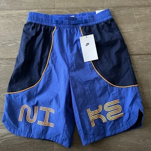 Boy’s Nike Water Shorts Blue/Orange Size L - Picture 1 of 3