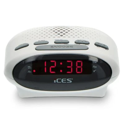 ICR-210 Radiowecker - Radiowecker mit 2 Stunden Weckzeit - PLL FM - Snooze - ... - Bild 1 von 3