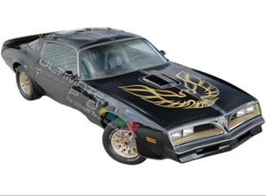 Full kit of Hood Stripes Sticker Decal for Pontiac Firebird Trans Am 1978 T/A 66 - Picture 1 of 8