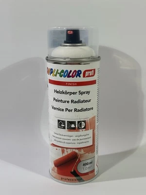 Dupli Color Profi Heizkörper Spray Reinweiß RAL 9010 seidenglanz 400ml Dose - Bild 1 von 4