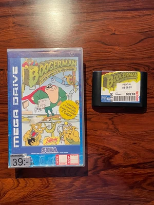 sega mega drive - Boogerman CIB - Swedish , Scandinavian rental - Image 1 of 4