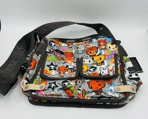 LeSportsac x Tokidoki SteelIina Inferno Crossbody Messenger Bag Vintage Retired - Bild 1 von 6