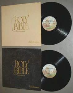 2 LP lot - Holy Bible - Old Testament, New Testament - Statler Brothers - Picture 1 of 2