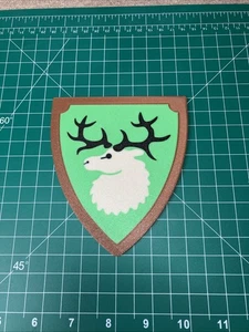 3D Printed Lego Forestmen Forest Men Shield Logo Wall Sign Fan Art Castle - Picture 1 of 2