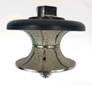 Full Bullnose Diamond Hand Profiler/Router Bits with 5/8 RAIZI V40 (1-1/2") 40MM - Picture 1 of 6