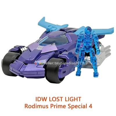 Transformers Rodimus Prime 1/64 Car Model Hot Blokees Wheels IDW Lost Light - Image 1 of 4