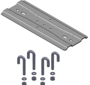 Chatsworth CPI Mounting Plate Rack-to-Runway 3” Channel 9” to 12” 10595-712 - Picture 1 of 1
