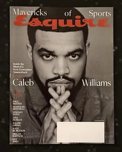 Esquire Magazine - April/May 2025 - Caleb Williams Cover *Mavericks Of Sports* - Picture 1 of 3